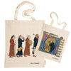 Monks Cotton Tote Bag Both Sides