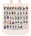 Kings and Queens Timeline Tote Bag